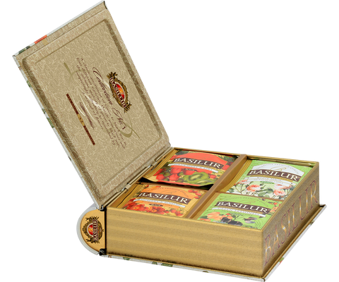 Té Ceylon. Lata Regalo Tea Book Collection I 32 Bolsitas