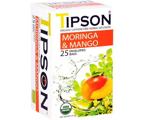 Tipson - Moringa y Mango en sobres - 25 x 1,5 g