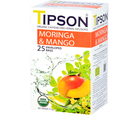 Tipson - Moringa y Mango en sobres - 25 x 1,5 g