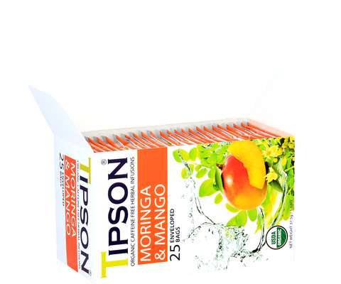 Tipson - Moringa y Mango en sobres - 25 x 1,5 g