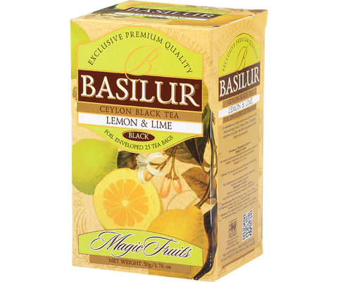 Té negro ceylon- Lemon & Lime 25 bolsas (Té negro, lima y limon)