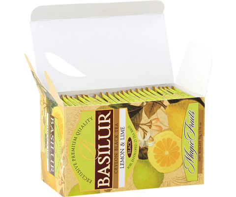 Té negro ceylon- Lemon & Lime 25 bolsas (Té negro, lima y limon)