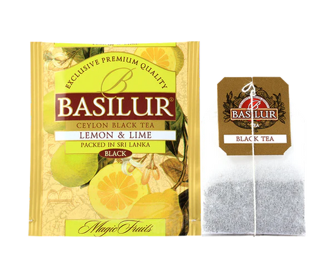 Té negro ceylon- Lemon & Lime 25 bolsas (Té negro, lima y limon)