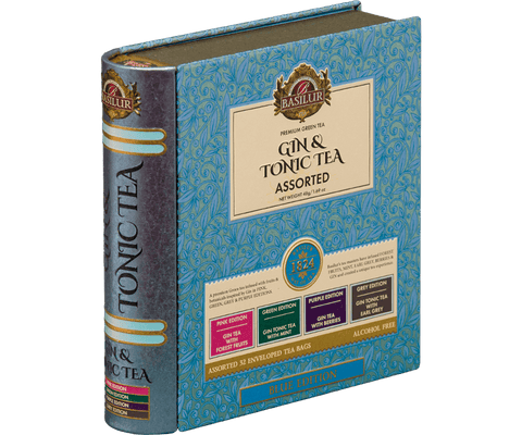 Book Gin Tonic Assorted Blue Edition - 32 Bolsitas
