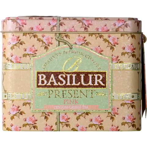 Present Pink Té Verde con Piña y Jazmín 100G - Basilur Tea Chile