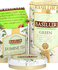 Lata 2x1 Té Verde Jazmín y Té Verde Puro Ceylón - Basilur Tea Chile