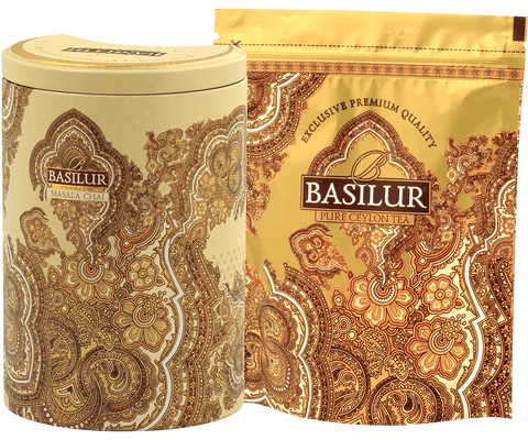 Lata Té Negro Masala Chai 100Gr - Basilur Tea Chile