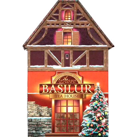 Lata Té Negro House Navidad con Almendras 100G - Basilur Tea Chile