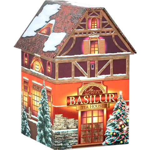 Lata Té Negro House Navidad con Almendras 100G - Basilur Tea Chile