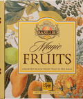 Té Negro Ceylón Lata Regalo Tea Book Magic Fruits Assorted 32 Bolsas - Basilur Tea Chile