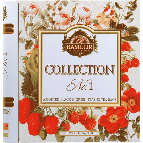 Té Ceylán Surtido Collection I – Tea Book – 32 Bolsitas – Basilur
