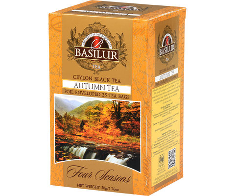 Té Negro Season Autumn con Miel de Maple 20 Bolsas - Basilur Tea Chile