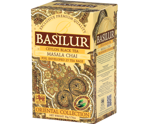 Té Negro - Masala Chai - 25 bolsas - Basilur