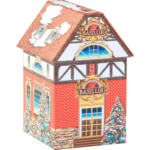 Basilur Winter Avenue 4 - Lata Edición Limitada (Té Negro Caramelo & Vainilla) -100gr