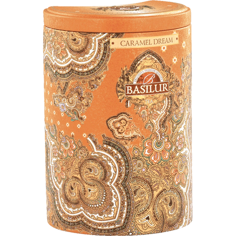 Té Negro Ceylán con Caramelo – Caramel Dream – 100 g Lata de Regalo – Basilur