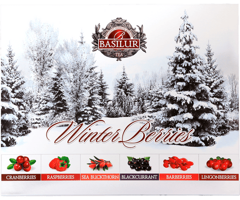 Té Negro Winter Berries 60 Bolsas - Basilur Tea Chile