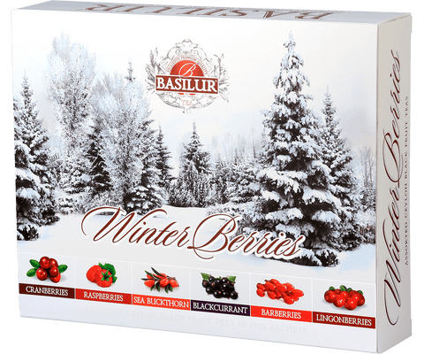 Té Negro Winter Berries 60 Bolsas - Basilur Tea Chile