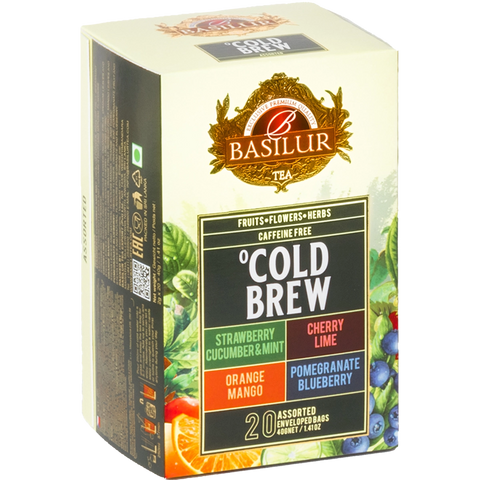 Infusiones de Frutas -ASSORTED COLD BREW 20 Bolsas - Basilur