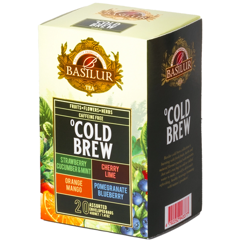 Infusiones de Frutas -ASSORTED COLD BREW 20 Bolsas - Basilur