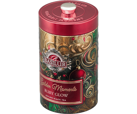 Golden Moments Ruby Glow en Hojas 100Gr - Basilur Tea Chile