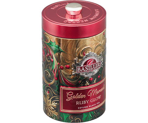 Golden Moments Ruby Glow en Hojas 100Gr - Basilur Tea Chile