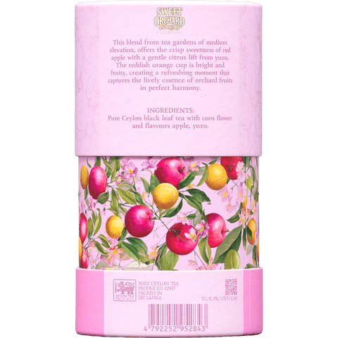 Sweet Orchard Té Negro con Manzana Roja y Yuzu 75Gr - Basilur Tea Chile