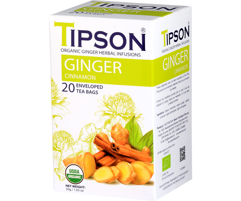 Tipson - Jengibre Menta en sobres - 20 x 1,5 g