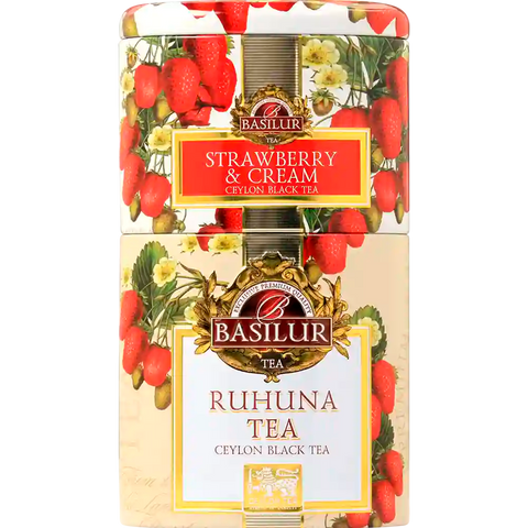 Té Negro - Strawberry & Ruhunu - Frutilla y Té Puro - 100g - Basilur
