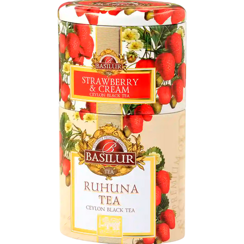 Té Negro - Strawberry & Ruhunu - Frutilla y Té Puro - 100g - Basilur
