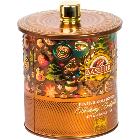 Festive - Holiday Delights -Te Negro Cardamomo Canela - Basilur