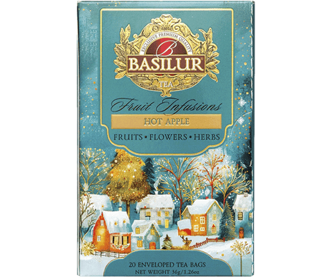 Fruit Infusion - Hot Apple - 20 Bolsas - Basilur