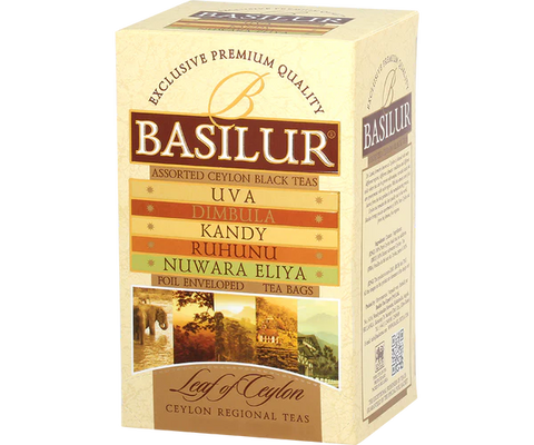 Té negro Ceylon-Assorted Hojas del Ceylon Té 25 bolsas