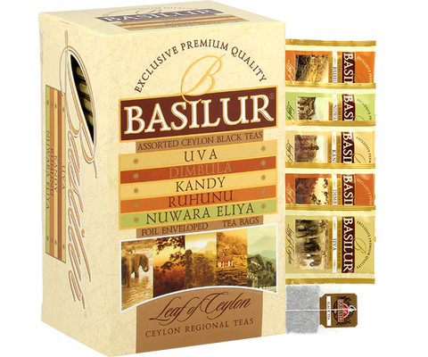 Té negro Ceylon-Assorted Hojas del Ceylon Té 25 bolsas