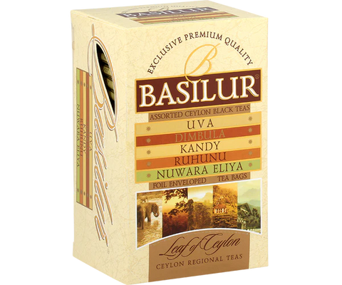 Té negro Ceylon-Assorted Hojas del Ceylon Té 25 bolsas