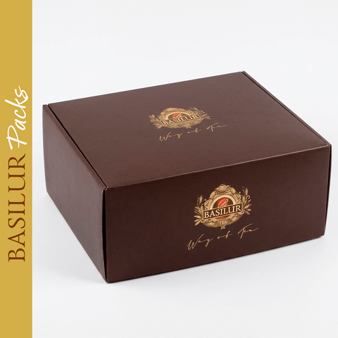 Pack Regalo Basilur Tesoro Premium – Flores, Frutas & Bombones - Basilur