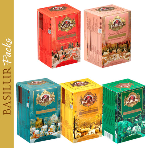 Pack Degustación Fruit Infusions Navidad - Basilur Tea Chile