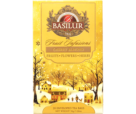 Fruit Infusion - Infusion Cherry Almond- 20 Bolsas - Basilur