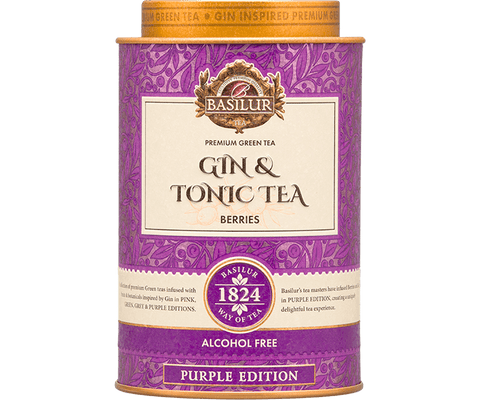 Gin Tonic Berries Tea PURPLE - 25 Piramides - Basilur