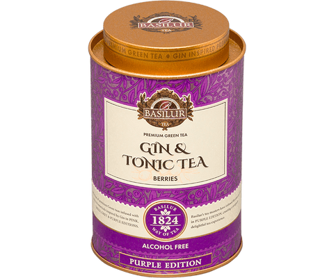 Gin Tonic Berries Tea PURPLE - 25 Piramides - Basilur