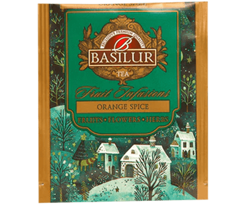 Fruit Infusion - Orange Spice - 20 Bolsas - Basilur