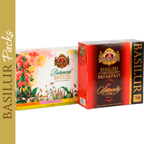 Set Essential Selection 200 Tea Bags - Basilur