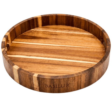 Bandeja Gourmet Basilur En Madera De Acacia
