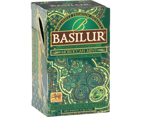 Te Ceylon-Té verde Moroccan Mint 25 bolsas