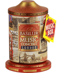 Té Negro Ceylón Lata Regalo Music Concert London 20 Pirámides - Basilur Tea Chile